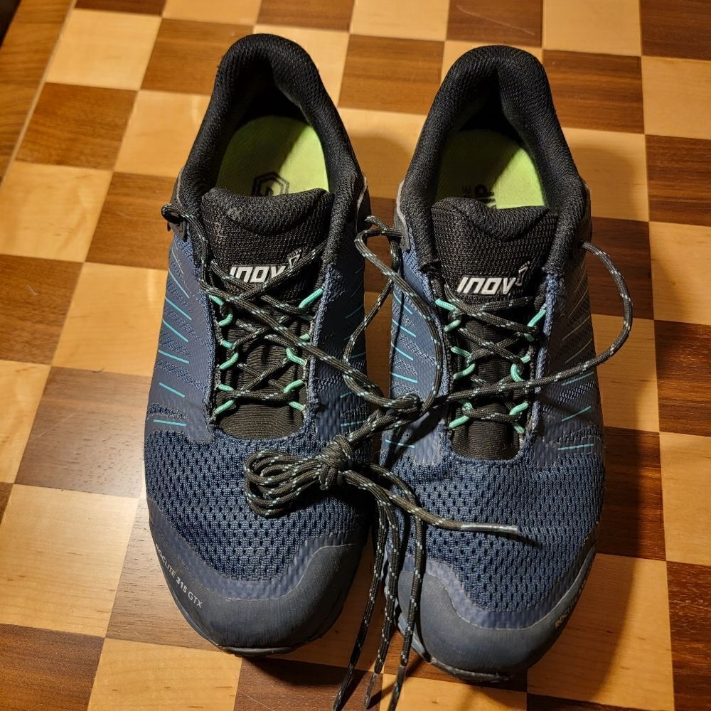 Inov-8 Roclite 315 GTX Running Shoe Navy/Teal size 7